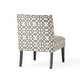 preview thumbnail 20 of 35, Kassi Ikat Pattern Accent Chair (Set of 2) by Christopher Knight Home - 22.50" L x 29.50" W x 32.00" H