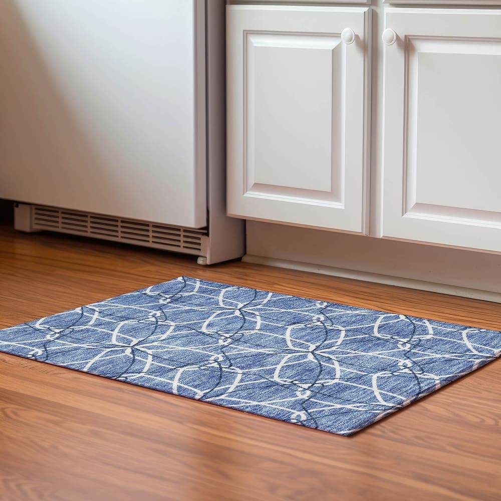 Premium Washable Super Soft Modern Floral Mayfield Rug
