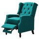 preview thumbnail 6 of 87, Debora Wingback Button Tufted Push-back Recliners Set of 2 by HULALA HOME
