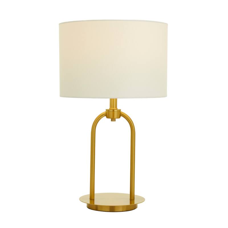 Gold Metal Paper Clip Floor Lamp