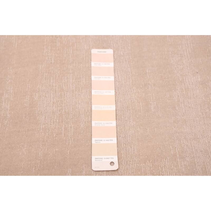 ECARPETGALLERY Hand Loomed Kashkuli Gabbeh Light Khaki Wool Rug - 8'7 x 11'8