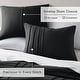 preview thumbnail 108 of 159, Chelsea Square Evans Pinch Pleated Soft Washed Boho Duvet Cover Set