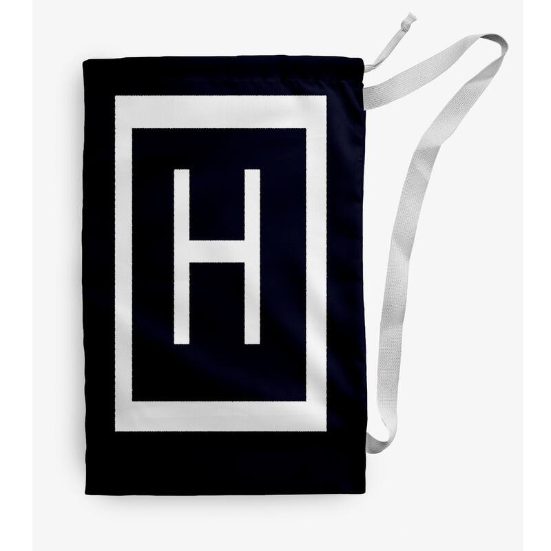 Modern Monogram Laundry Bag - 18" x 29"