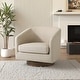 preview thumbnail 82 of 88, 31.1'' W Modern Barrel Swivel Accent Chair