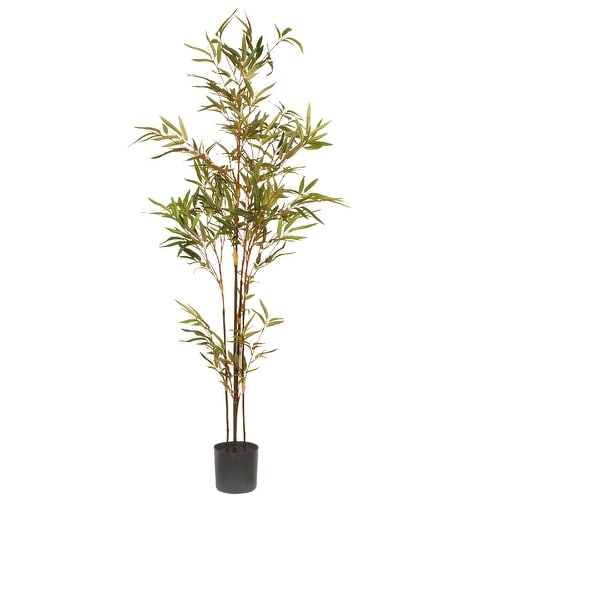 4' Potted Japanese Artificial Bamboo Tree - N/A