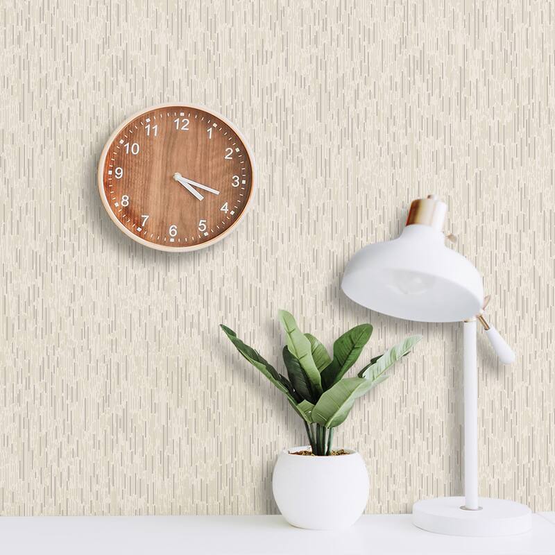 SUSSEXHOME Removable Wallpaper-Waterproof, Strippable, Light Resistance & Cleanable Wall Paper Roll-Wallpaper-Rain