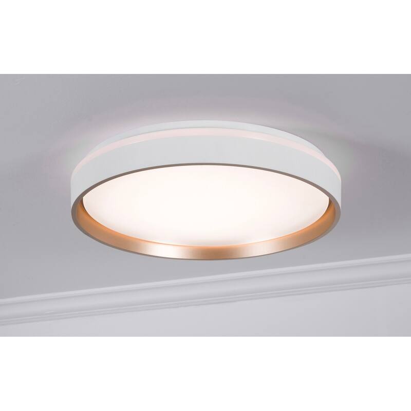 AFX RNAF16LAJD1 Ceiling 16" Wide LED Flush Mount Drum Ceiling Fixture