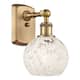 Option Brushed Brass / White Mouchette
