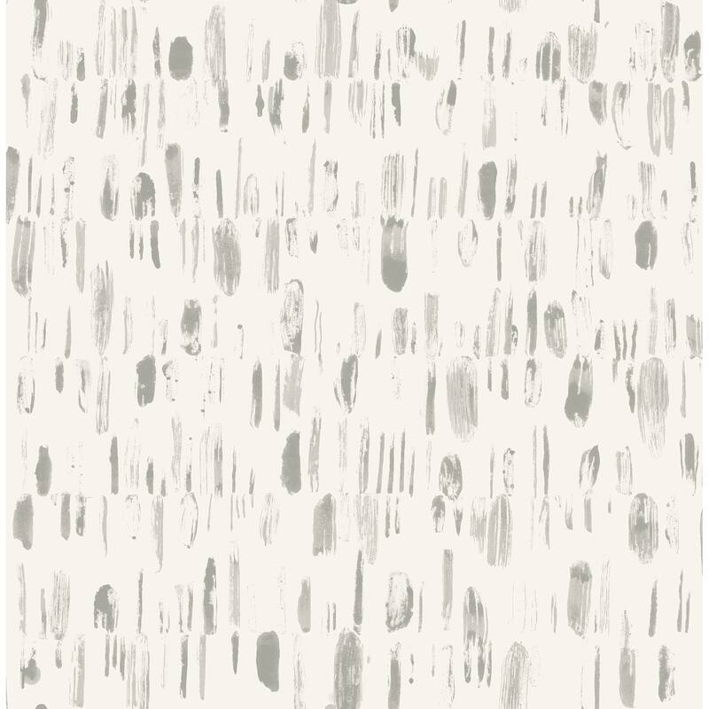 A-Street Prints Dwell Grey Brushstrokes Wallpaper