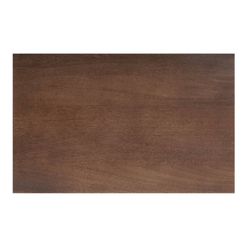 NADAAL STUDIOS West Warm Brown Mango Wood and Tatami-Mat 3-Drawer Dresser