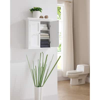 Teamson Home Versailles Two-Door Removable Wall Cabinet