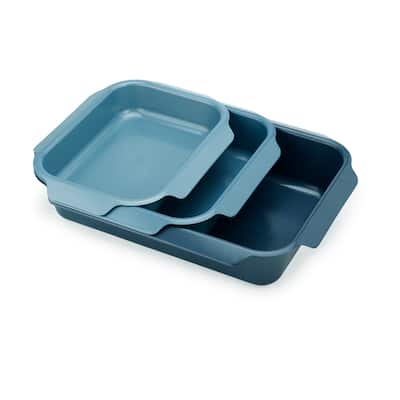 Joseph Joseph Nest Oven 3-piece Nesting Non-stick Roasting Pan Set
