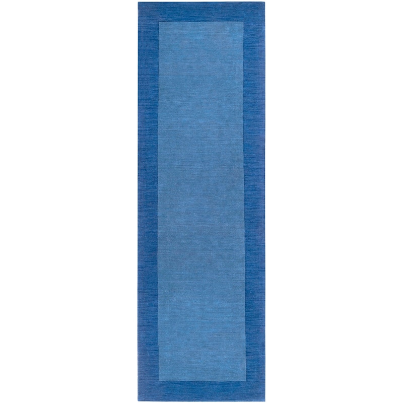 Livabliss Mystique Casual Area Rug - 2'6" x 8' Runner - Blue