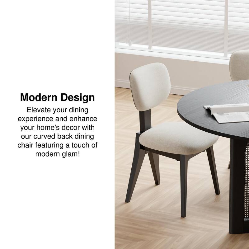 Solid Wood Dining Chairs(Set Of 2) - 21*19*33