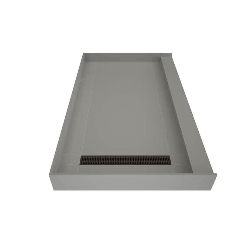Tile Redi Redi Trench 60" x 30" Rectangular Shower Base with Single