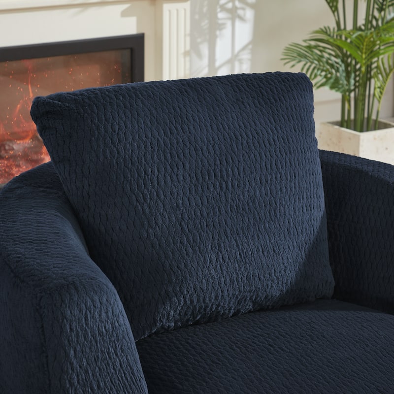 360° Swivel Accent Chair, Modern Comfort Seating for Living Room,Office,Apartment