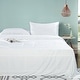 preview thumbnail 12 of 34, Fabstyles Metro Bamboo Sheet Set 4 Pieces With Deep Pocket King - White