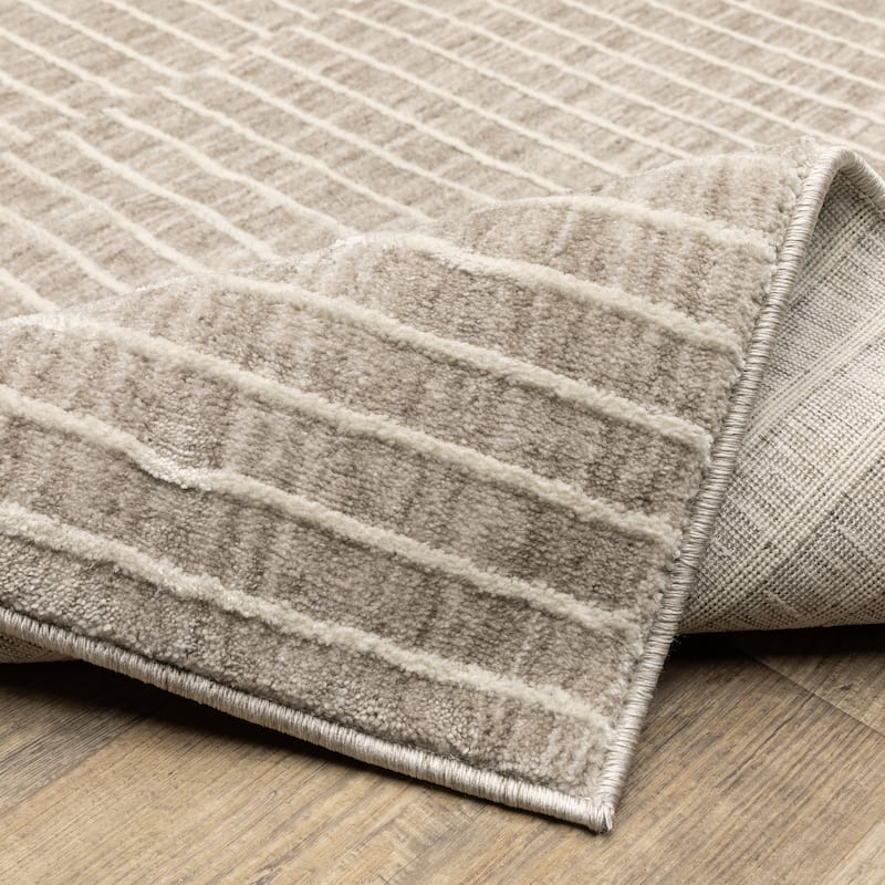 Style Haven Owen Modern Geometric Lines Area Rug