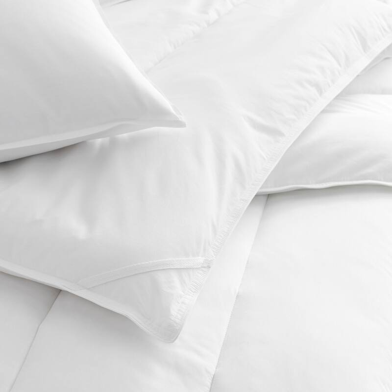 Martex Clean Essentials Standard White Twin Pack Pillow & Pillow Protector Set with SILVERbac Antimicrobial Technology