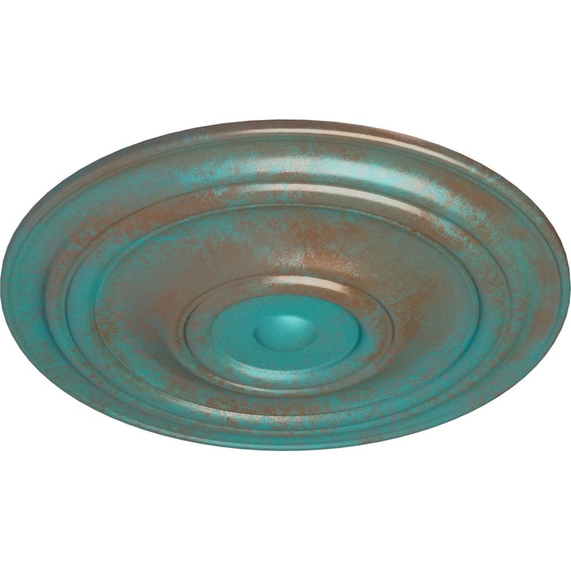 31 1/2"OD x 2 1/2"P Traditional Ceiling Medallion