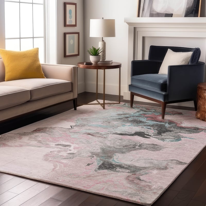 Premium Washable Super Soft Modern Glam Mayfield Rug