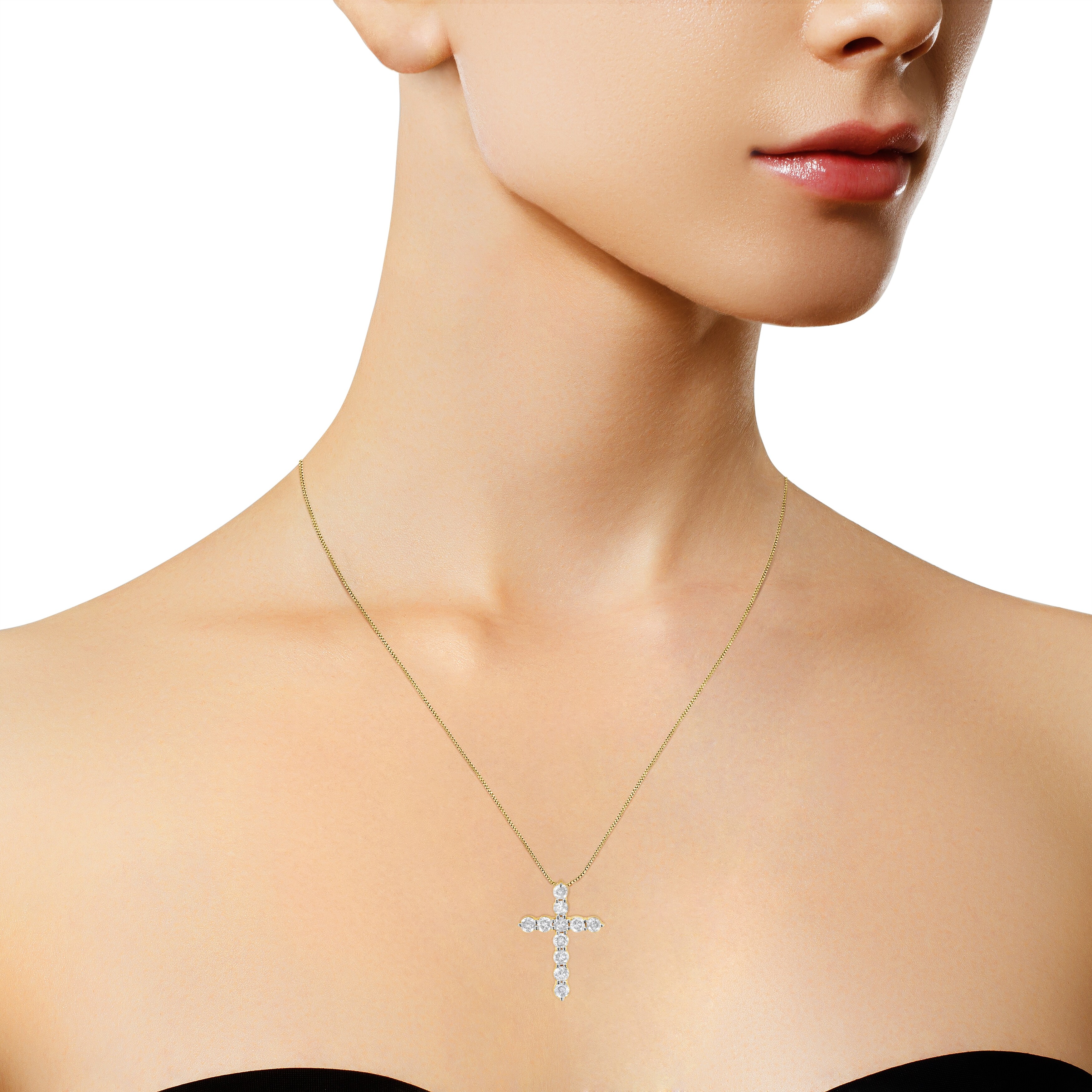 10K Yellow Gold North Star Pendant On 18" Necklace 10K Yellow Gold North Star Pendant On 18" Necklace