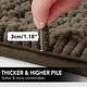 preview thumbnail 105 of 134, Deconovo Chenille Bath Rugs - Thick Plush Microfiber, Non-Slip Washable Bathroom Mats
