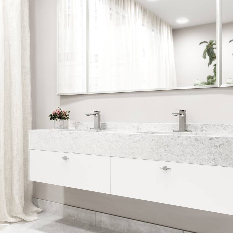VIGO Dunn 6" H Single Handle Single Hole Bathroom Faucet