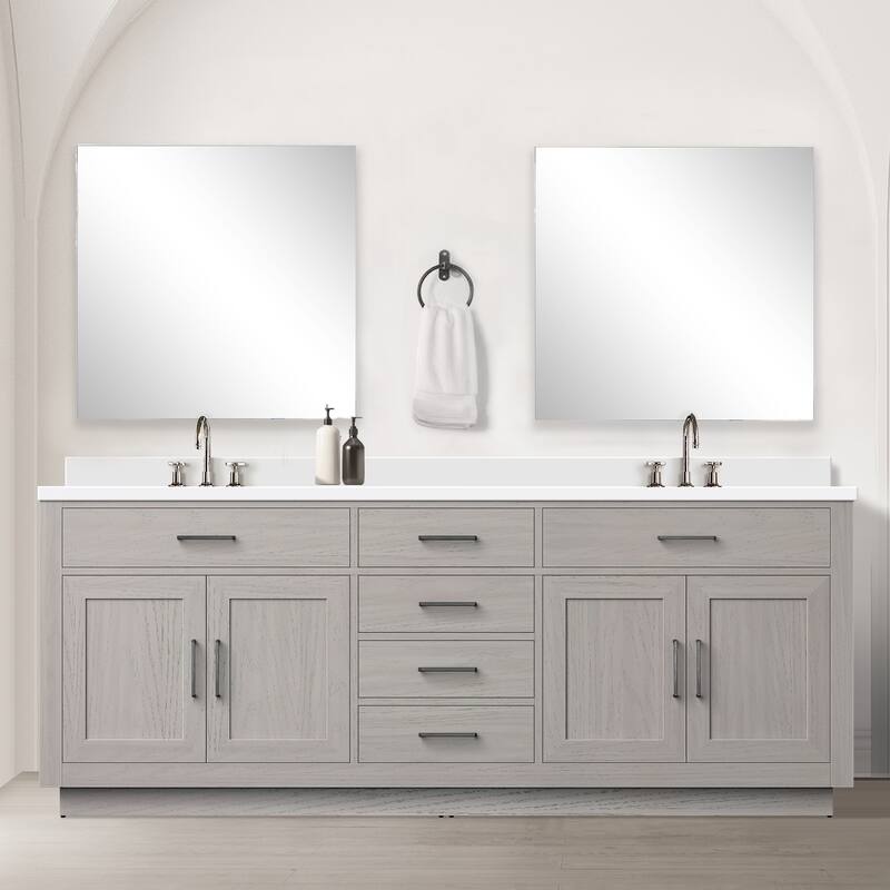 Abbey Bath Vanity with Quartz Top and Sink