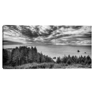 Fifty Shades of Black & White Canvas Art Print