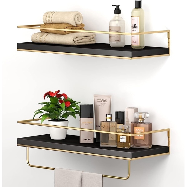 Towel floating shelves sales
