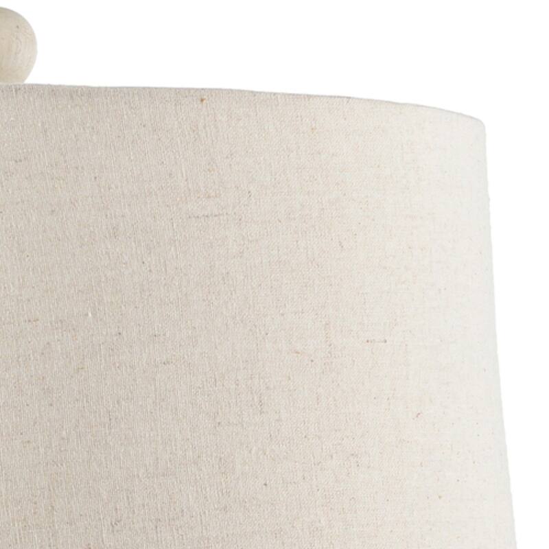 Lancelot Rustic Contemporary Textured Table Lamp - 29"H x 15"W x 15"D