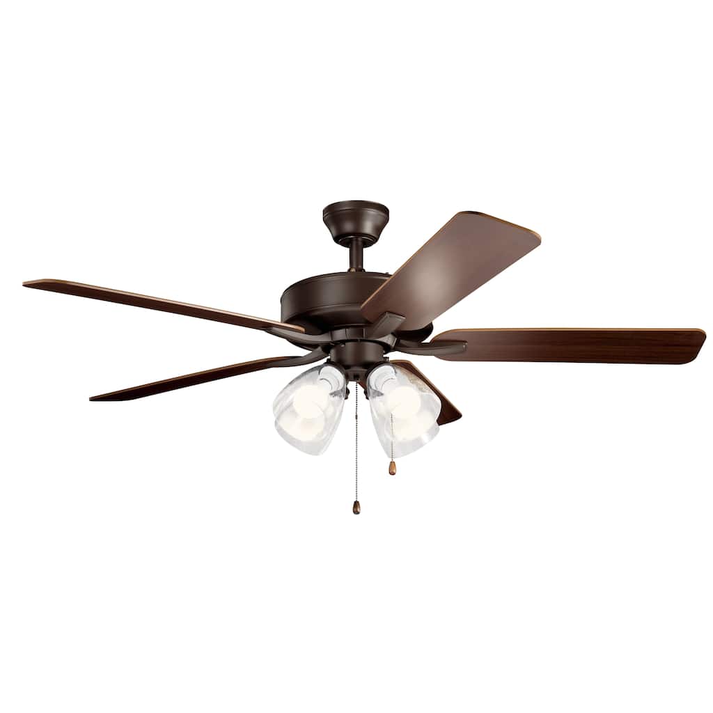 Kichler Lighting Basics Pro Premier 52-inch Fan Satin Natural Bronze