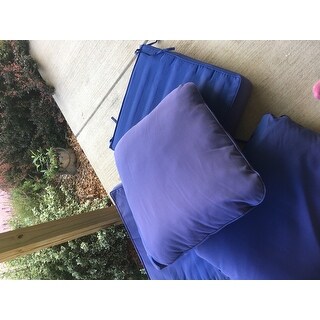 Havenside Home Elmington Deep Seat 25-inch x 47-inch Outdoor Back and Seat Cushion Set - 25 w x 47 l