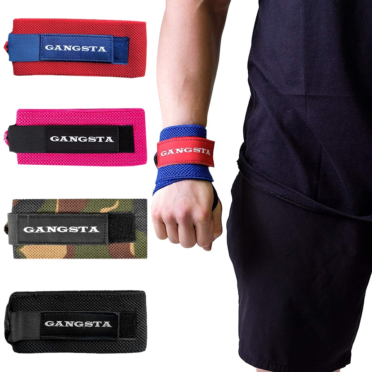 Sling Shot Gangsta Wrist Wraps by Mark Bell, IPF approved weight lifting  support Bed Bath  Beyond 17647192