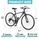 preview thumbnail 6 of 19, Shimano 7 Speed Hybrid Bike Aluminum Alloy Frame C-Brake 700C Road Bike For men women's City Bicycle