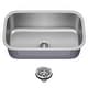 preview thumbnail 2 of 36, KRAUS Premier Undermount Single Bowl Stainless Steel Kitchen Sink