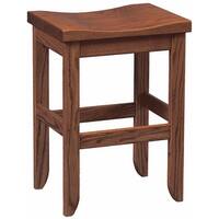 Oak Bar Stool with S-Top - On Sale - Bed Bath & Beyond - 33685618