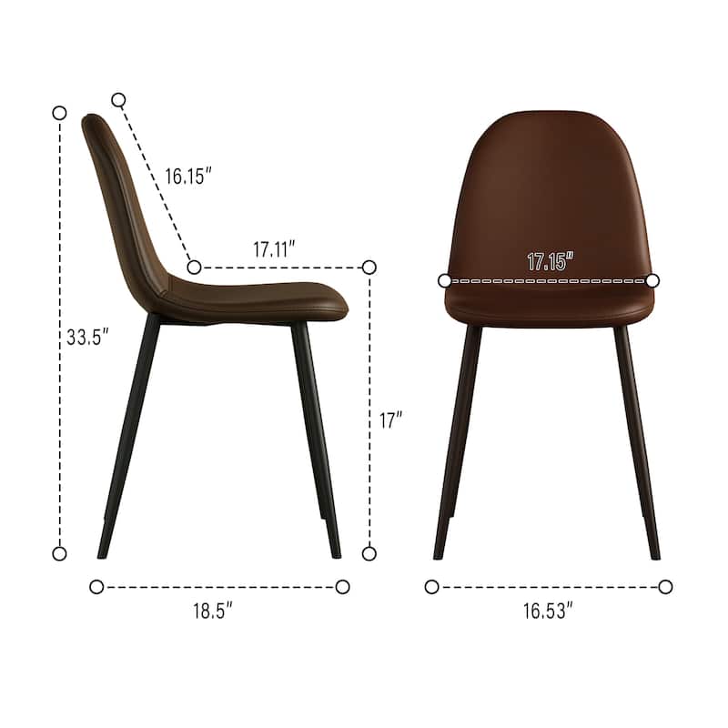 Upholstery Dining Chairs Set of 4