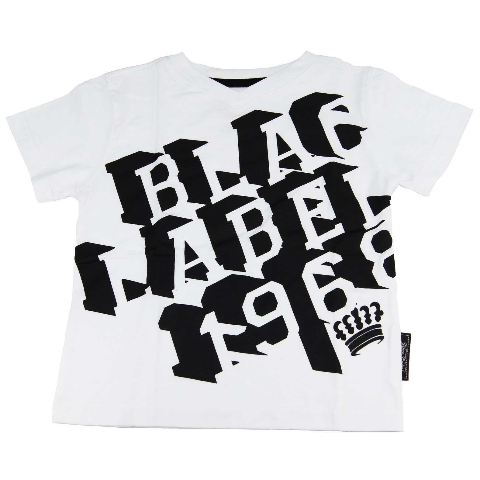 Shop Blac Label Little Boys Toddler V Neck Blac Label 1968 Print T