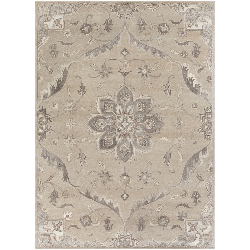 Livabliss Traditional Caesar Floral & Botanical Area Rug