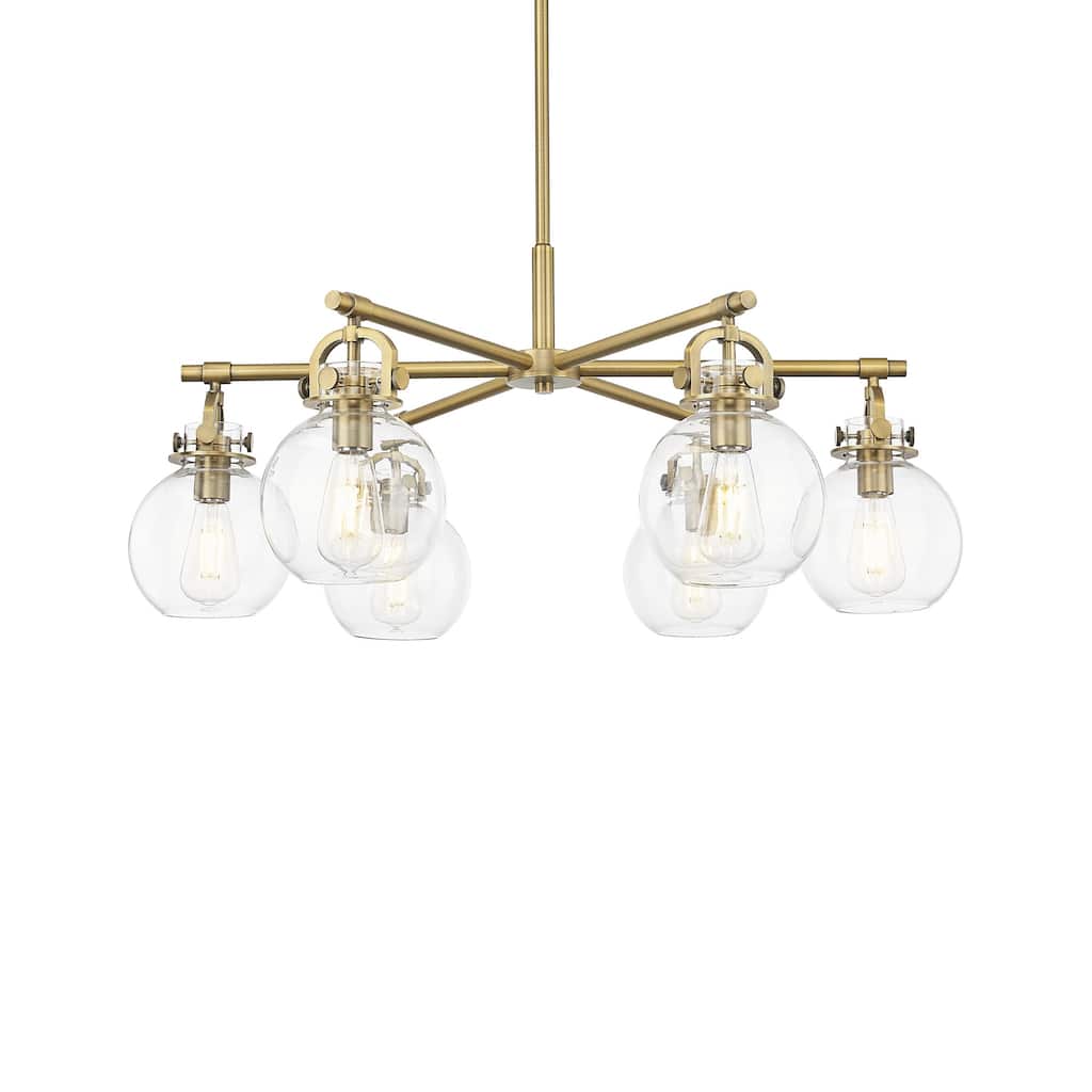 Innovations Lighting 410-6CR-16-26 Newton Sphere Chandelier Newton
