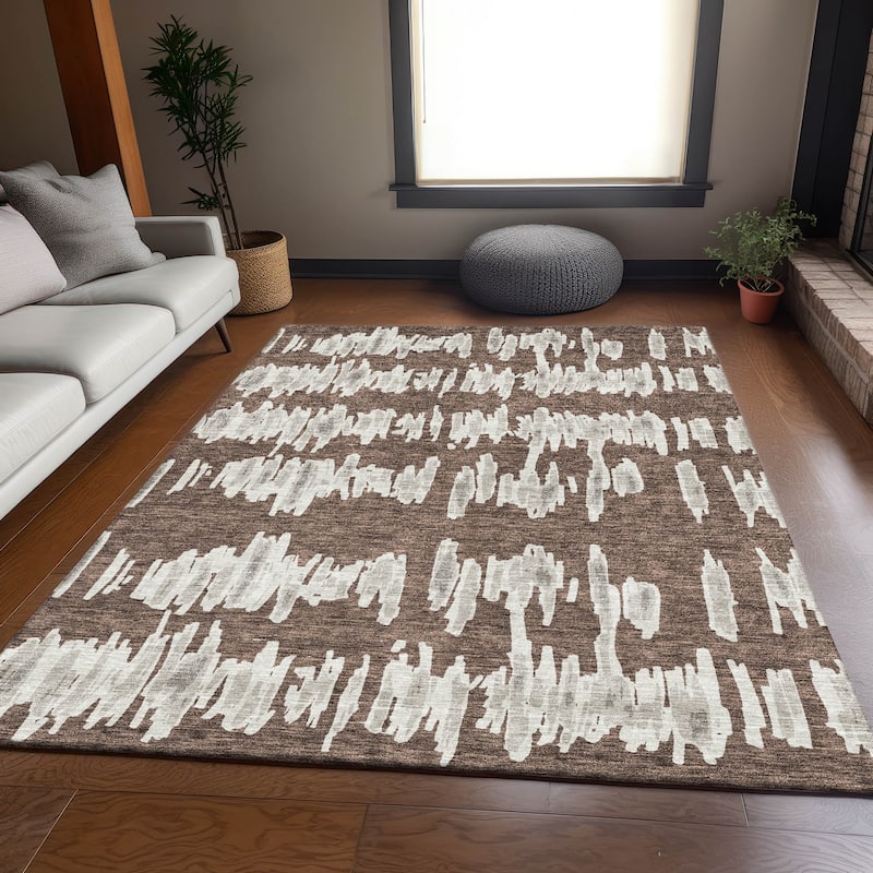 Premium Washable Super Soft Modern Pulse Mayfield Rug