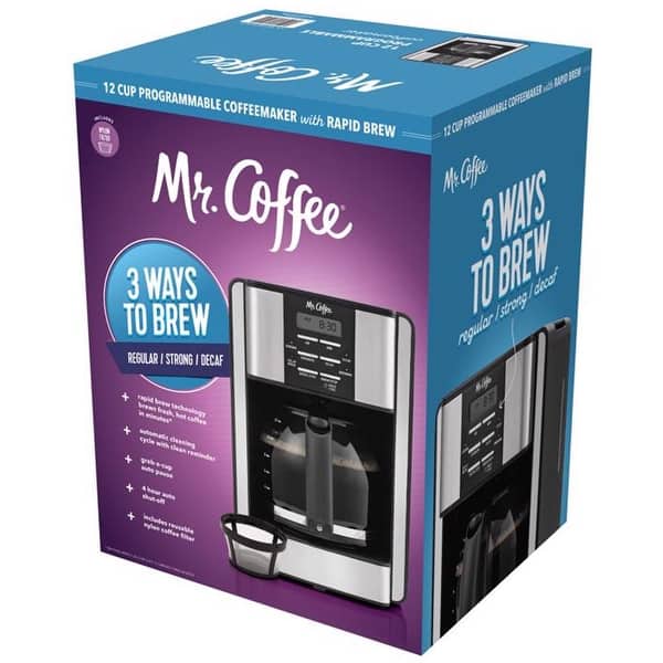 Mr. Coffee - Coffee Maker - 12 cups - Black