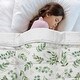 preview thumbnail 1 of 4, Sweet Jojo Designs Green Boho Floral Leaf Boy Girl Unisex Gender Neutral Toddler Weighted Blanket 5lbs for Kid Watercolor Nature