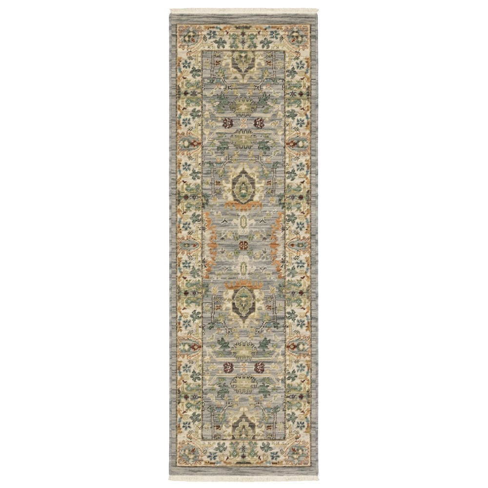 Style Haven Lawson Traditional Persian Indoor Wool Fringe Edge Area Rug