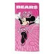 preview thumbnail 2 of 35, NFL Disney Minnie Spirit Hugger Beach Towel Set