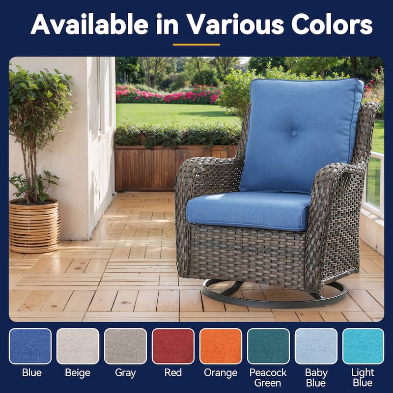 Patio Outdoor Cushions with Removable Cover