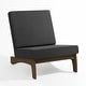 preview thumbnail 46 of 130, Outdoor Teak Patio Furniture 2 Club Chairs Loveseat Table
