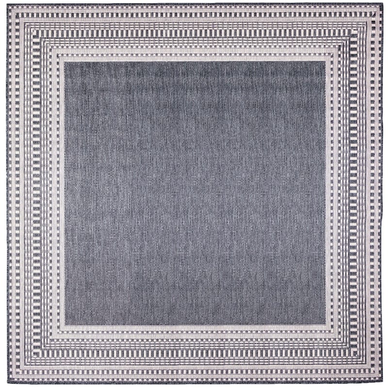Liora Manne Malibu Etched Border Indoor/Outdoor Rug